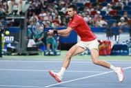 Djokovic at the 2025 Shanghai Rolex Masters (Image Source: Getty)